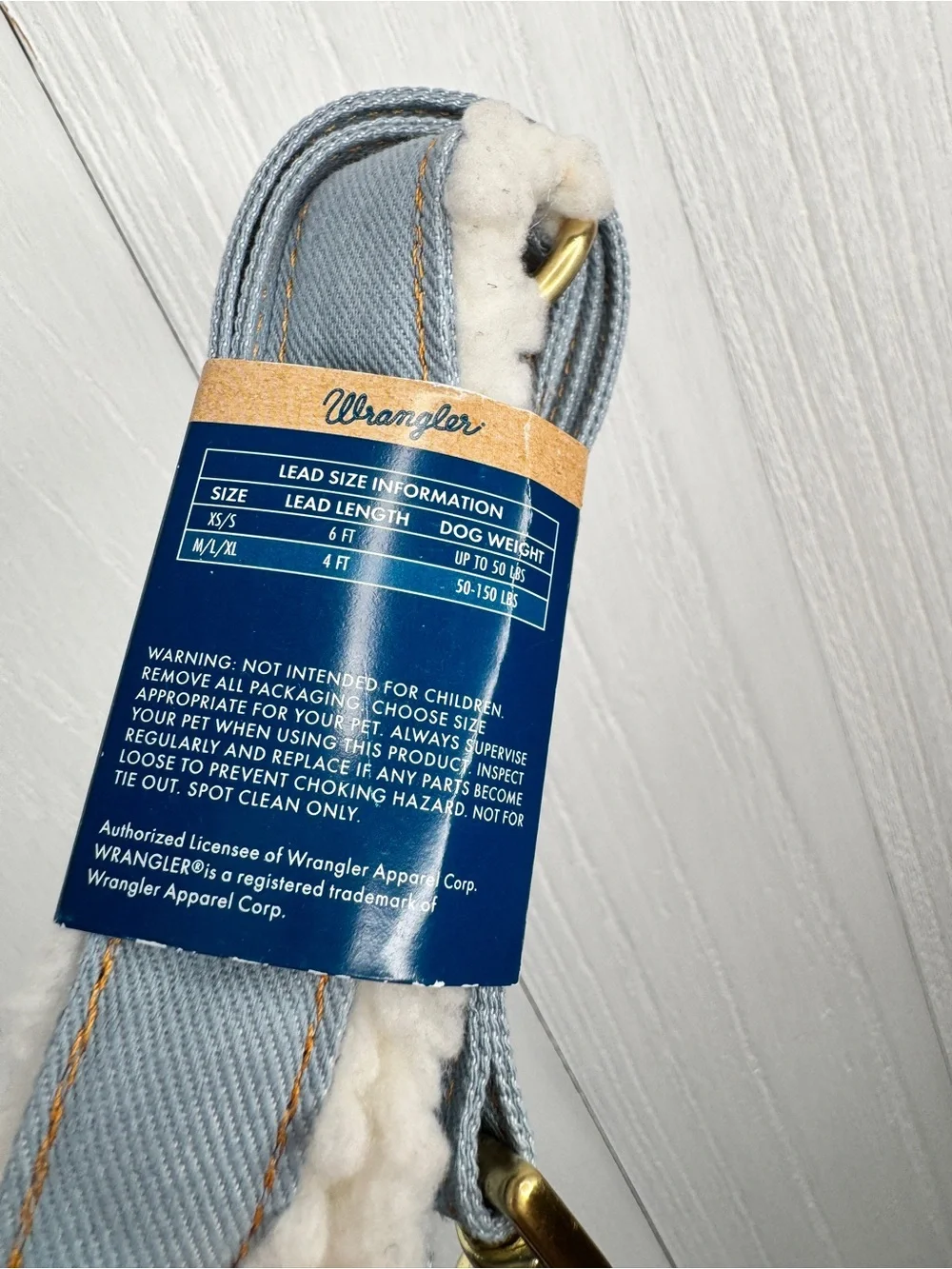 Wrangler clasp durable